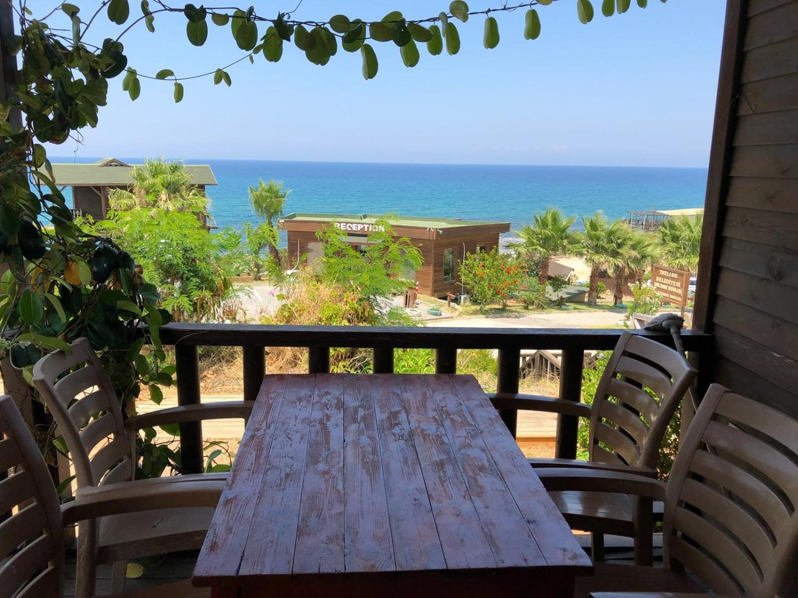 Zambak Seafront Houses&Restaurant&Beach Agios Georgios  Bagian luar foto