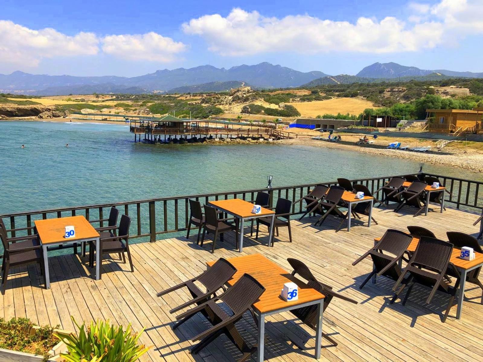 Zambak Seafront Houses&Restaurant&Beach Agios Georgios  Bagian luar foto
