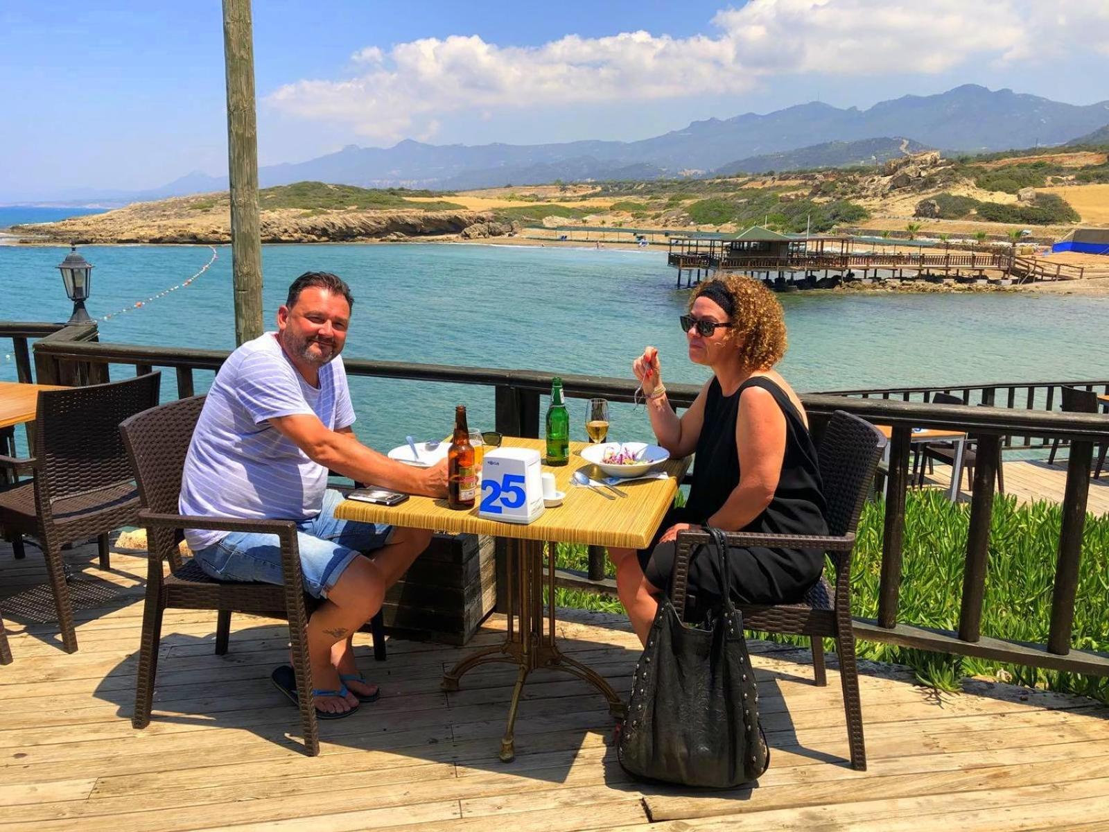 Zambak Seafront Houses&Restaurant&Beach Agios Georgios  Bagian luar foto