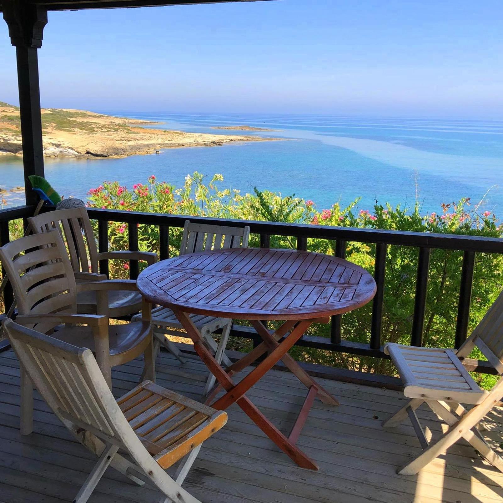Zambak Seafront Houses&Restaurant&Beach Agios Georgios  Bagian luar foto