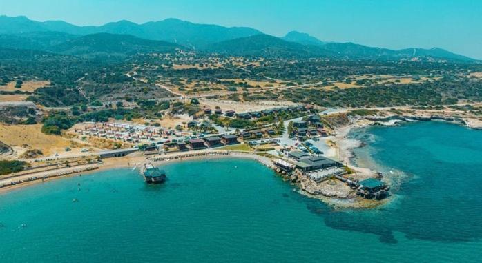 Zambak Seafront Houses&Restaurant&Beach Agios Georgios  Bagian luar foto