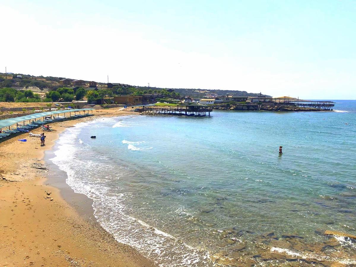 Zambak Seafront Houses&Restaurant&Beach Agios Georgios  Bagian luar foto