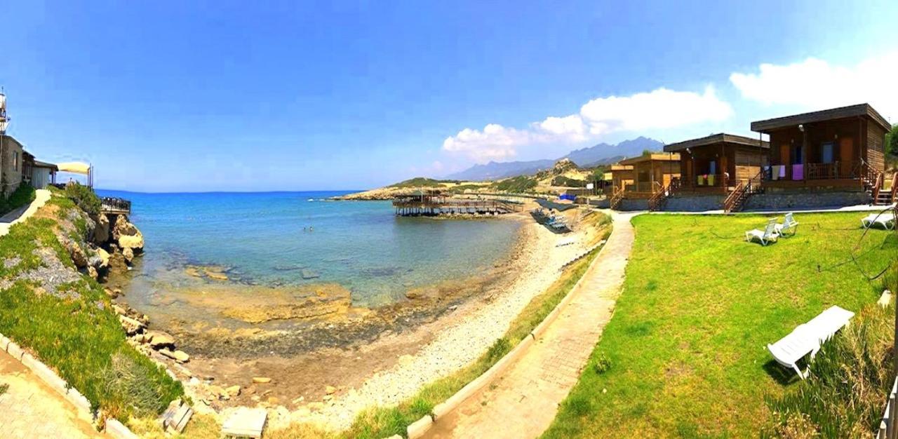Zambak Seafront Houses&Restaurant&Beach Agios Georgios  Bagian luar foto
